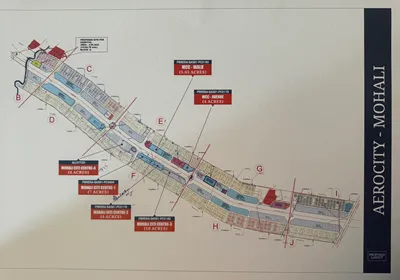 MCC Aerocity Map 
